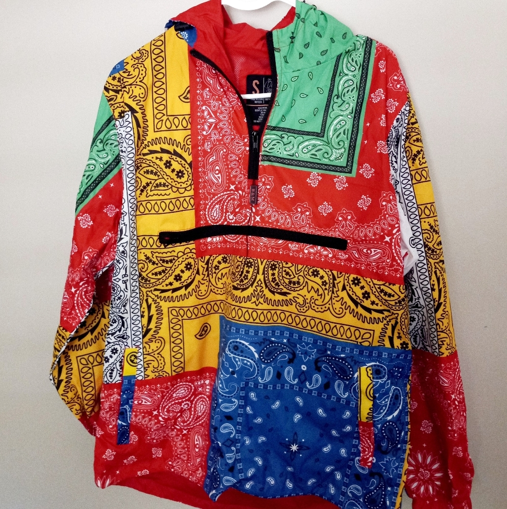 Bleecker & Mercer Half Zip Pullover Windbreaker - Men Sizes